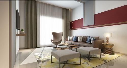  pinecourt Living Area