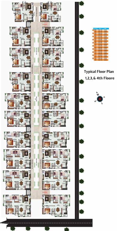  ashoka legend Cluster Plan