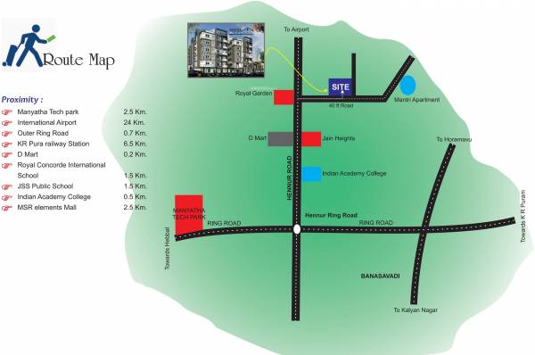  ashoka-legend Location Plan