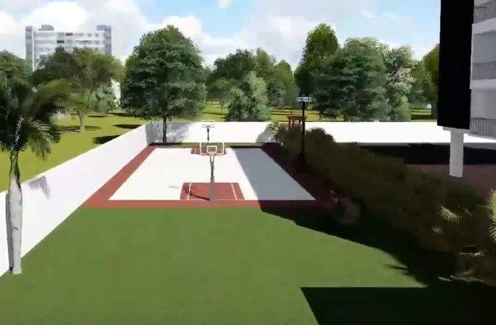 chandrika ayodhya Basketball Court