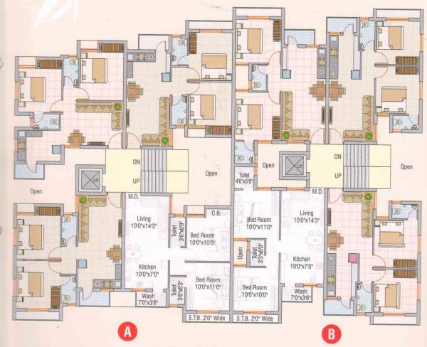  heights Cluster Plan
