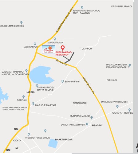  shri-ramrao-residency-rowhouse Location Plan