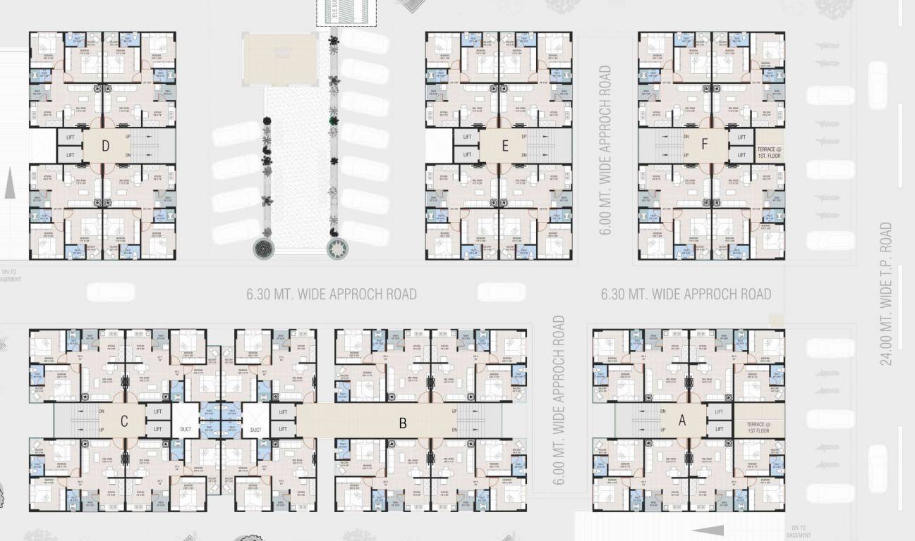  sarita residency Layout Plan