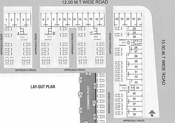  sarita-residency Layout Plan