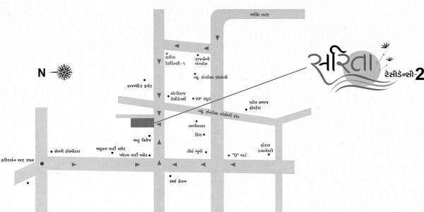  sarita-residency Location Plan