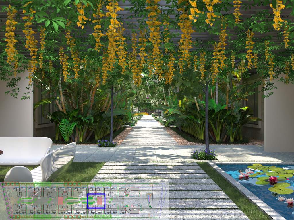  soul street by navavedam Landscaped Gardens