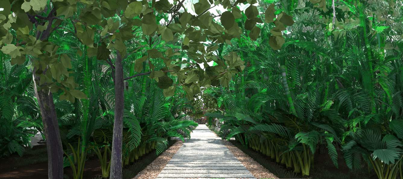  soul street by navavedam Landscaped Gardens