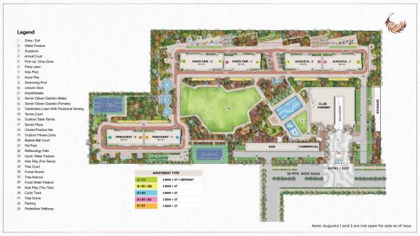  fairway-reserve Layout Plan