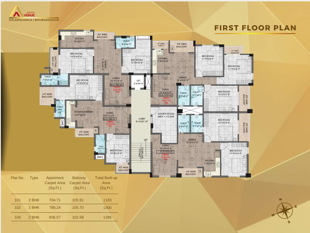  avenue Avenue Tower A Cluster Plan