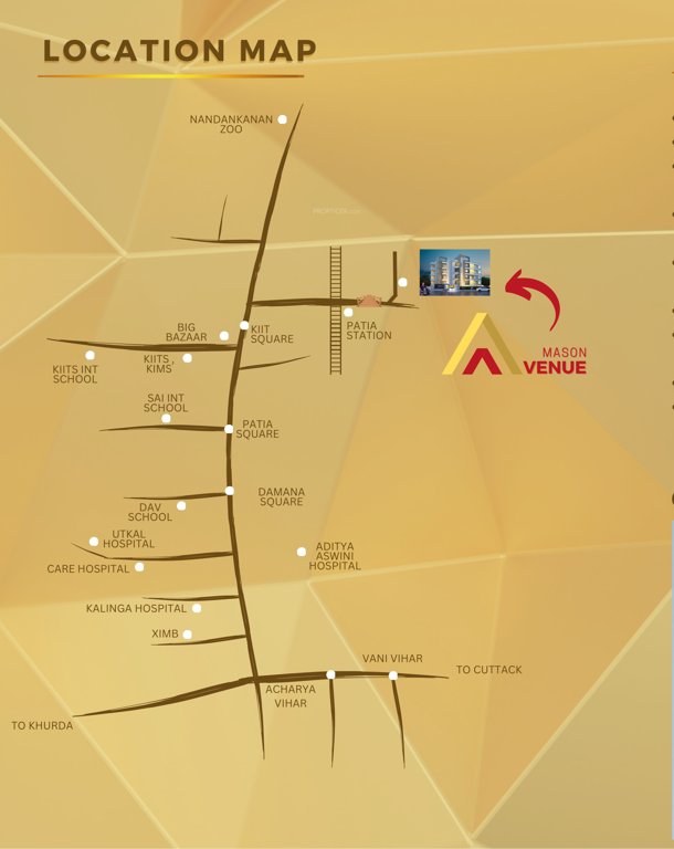  avenue Location Plan