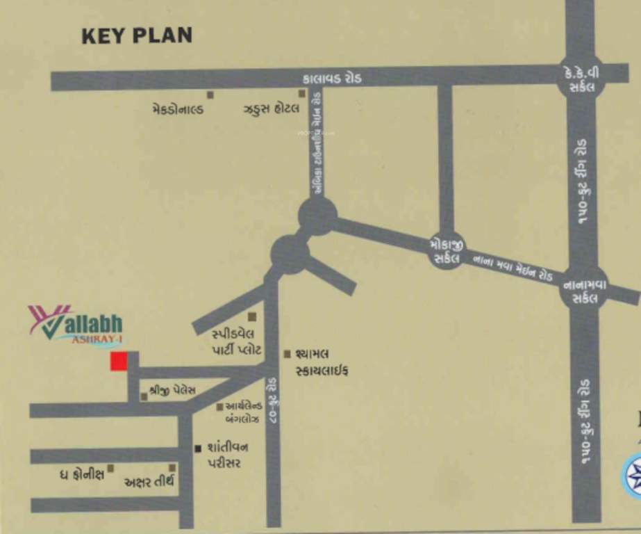  ashray Location Plan
