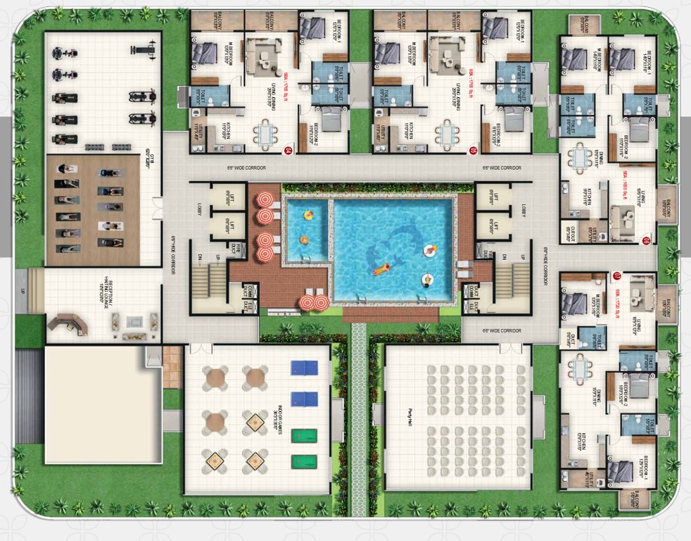  purvi arvindam Layout Plan