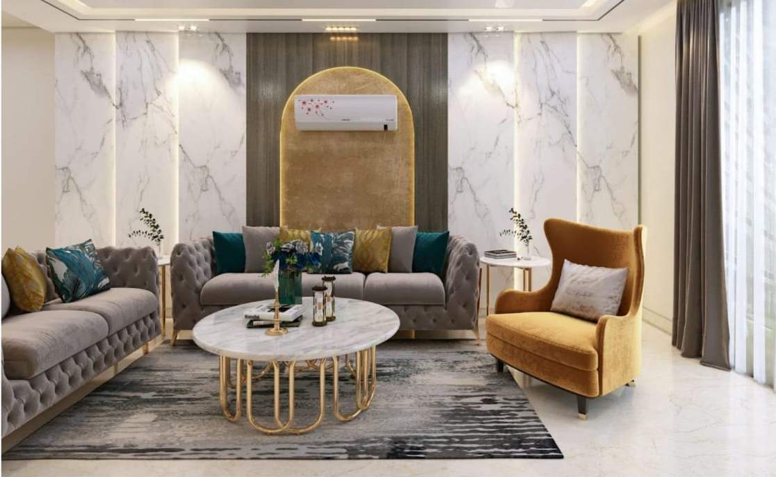  vikaspuri sharma smart homes Living Area