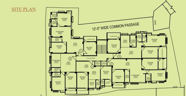  xclusive Xclusive Cluster Plan from 1st to 7th Floor