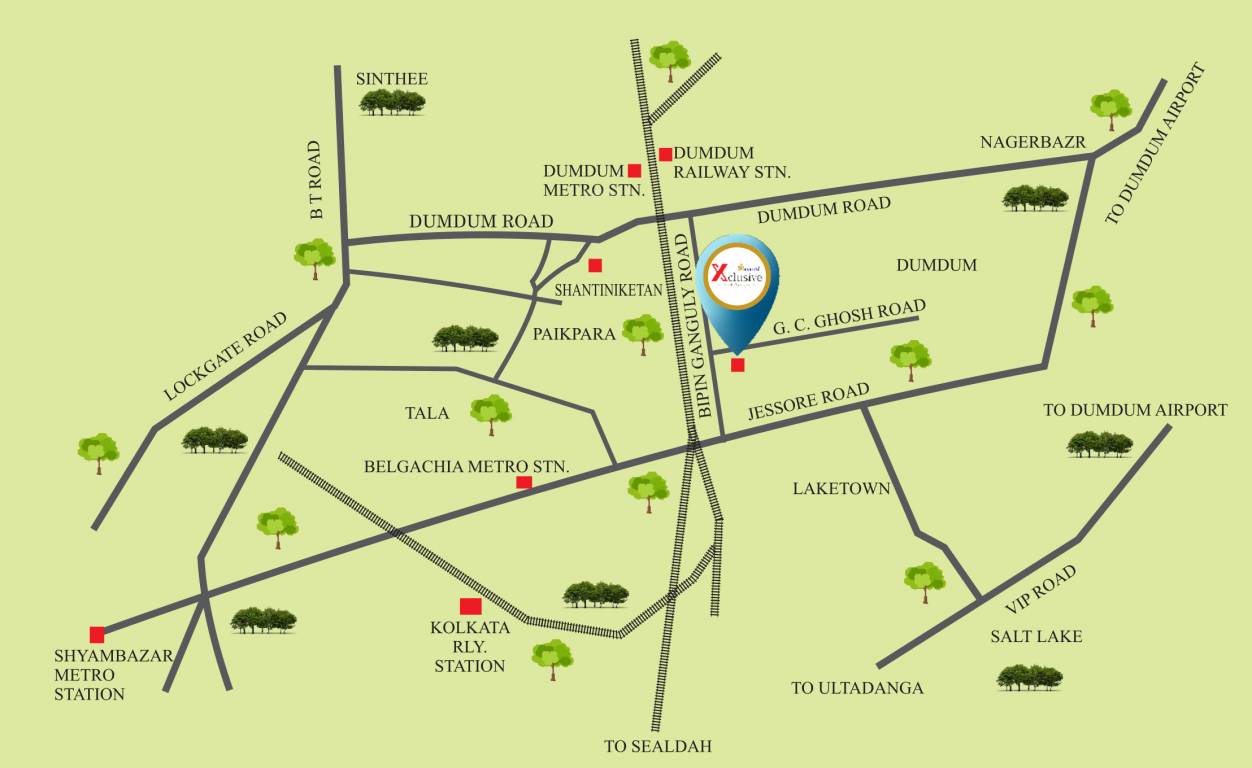  xclusive Location Plan