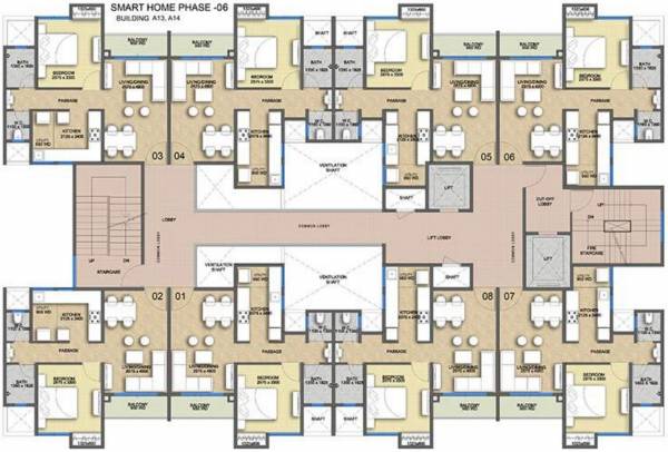  megapolis-saffron Cluster Plan