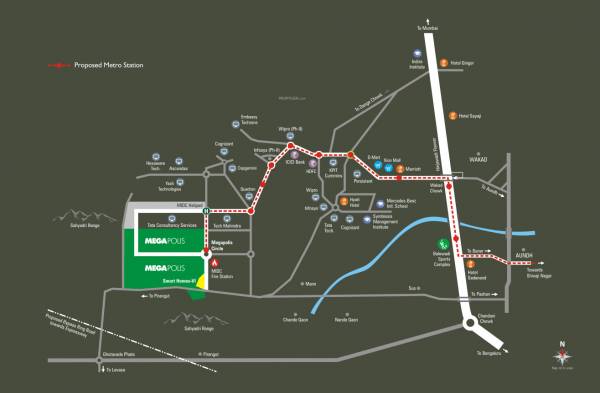  megapolis-saffron Location Plan