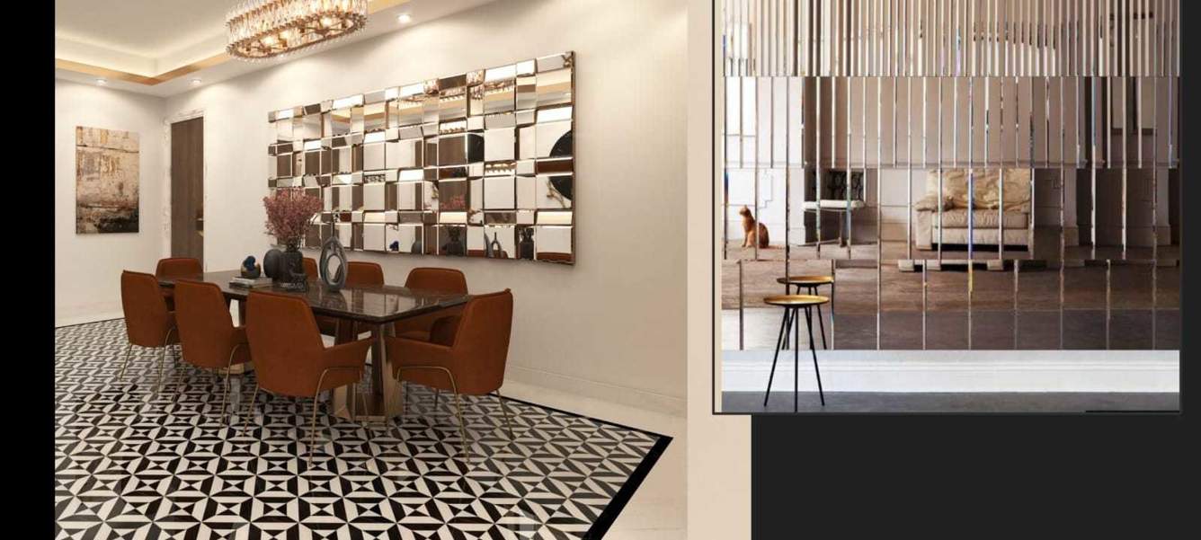  vikaspuri 4bhk luxurios home Dining Area