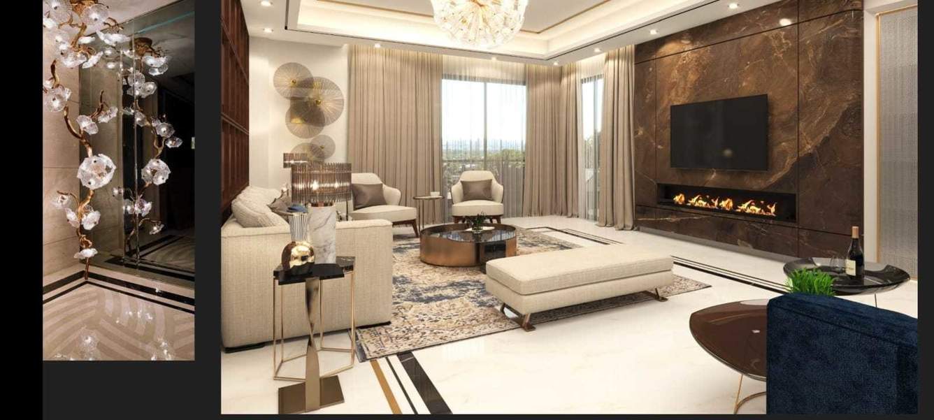  vikaspuri 4bhk luxurios home Living Area