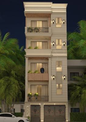 Elevation vikaspuri-3bhk-luxurios-home Elevation