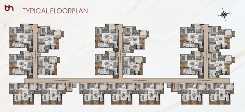  raaga Raaga By Bhavisha Homes Typical Cluster Plan