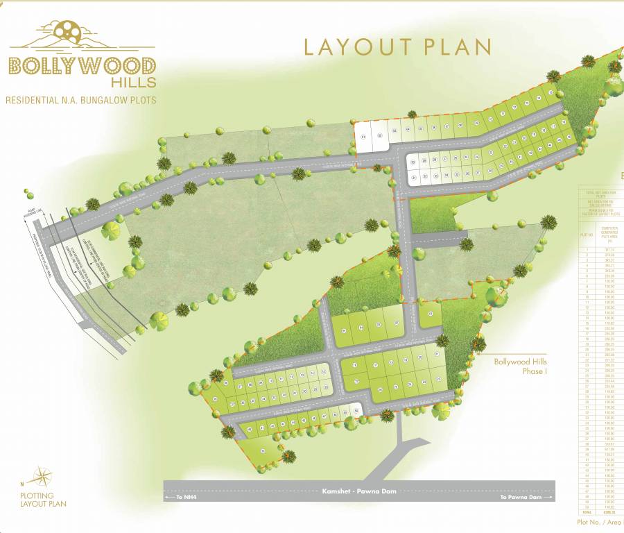  bollywood hills Layout Plan