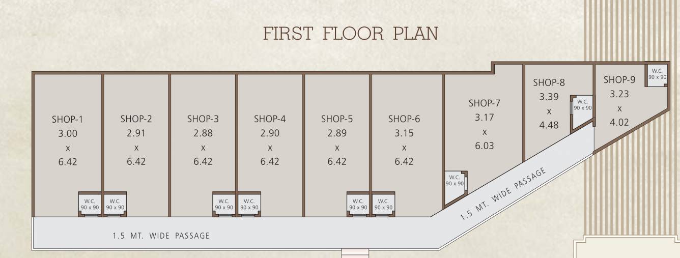  rathin 5th avenue Cluster Plan
