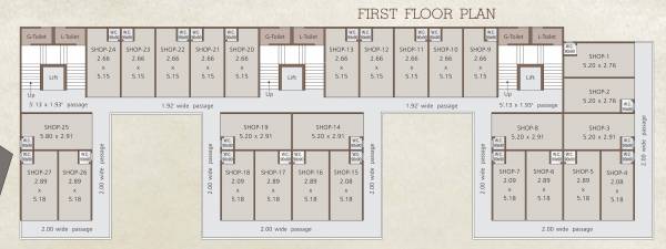 Cluster Plan rathin-5th-avenue Cluster Plan