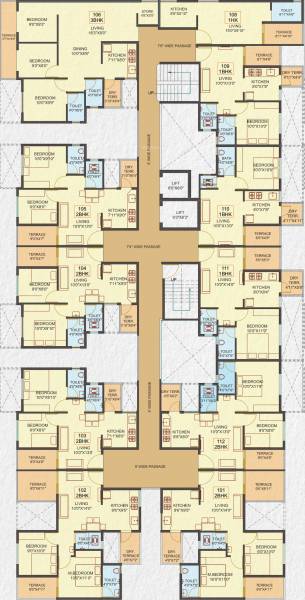  gulmohar Cluster Plan