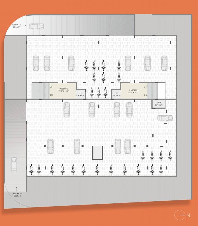  silver space phase 2 Silver Space Cluster Plan for ground Floor
