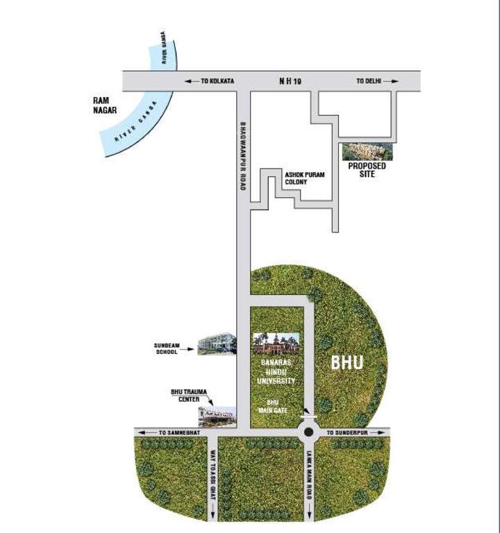  uma atmosphere Location Plan