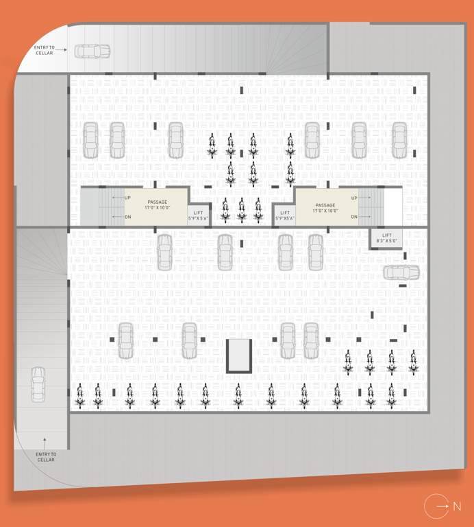  silver space Cluster Plan