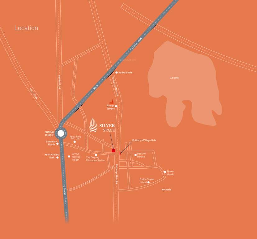  silver space Location Plan