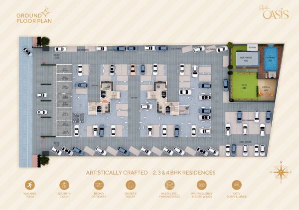 Wing A & B Cluster Plan skyblue-oasis Wing A & B Cluster Plan