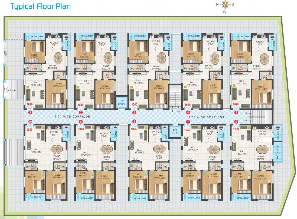  janakirama towers Cluster Plan