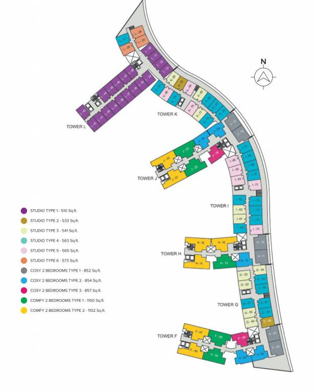  cornerstone utopia Layout Plan