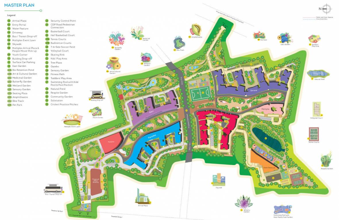  cornerstone utopia Master Plan