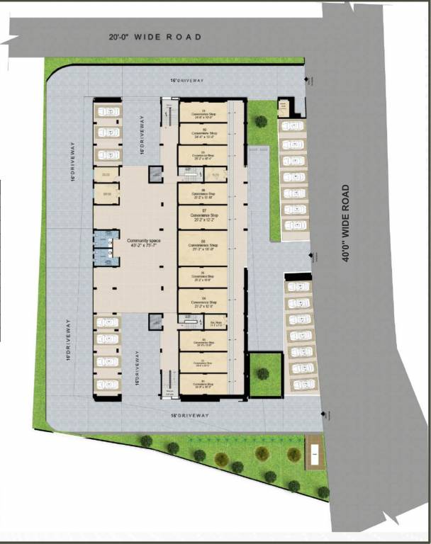 mahadev enclave Layout Plan