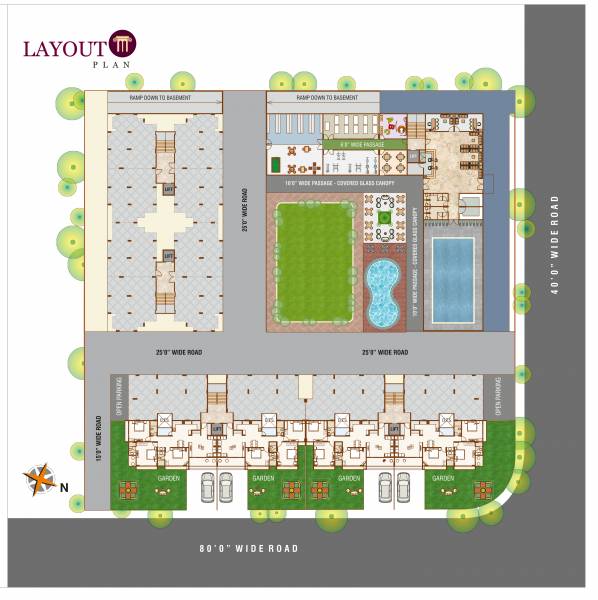 Layout Plan pooja-heaven Layout Plan