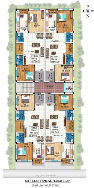 aishwaryam Aishwaryam Cluster Plan