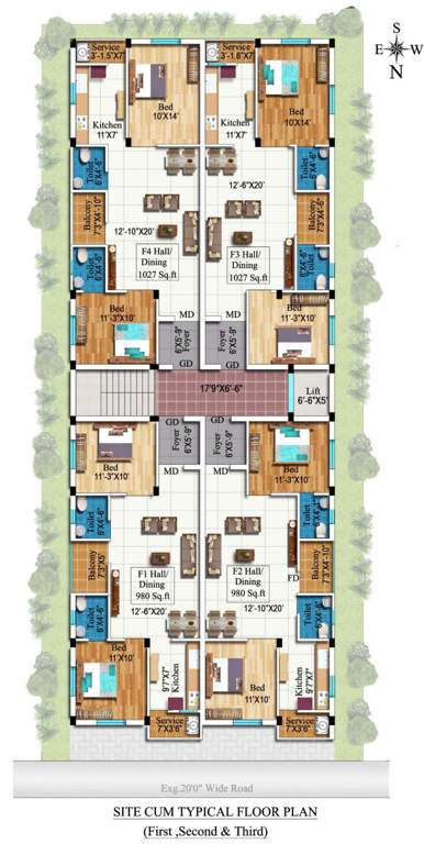  aishwaryam Aishwaryam Cluster Plan