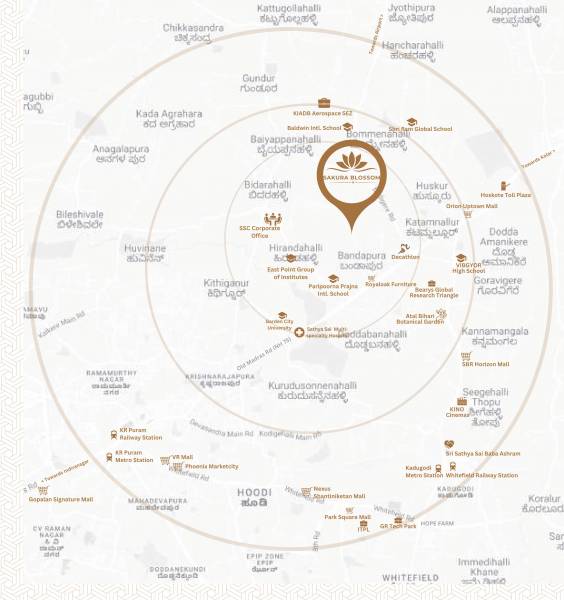  sakura-blossom Location Plan