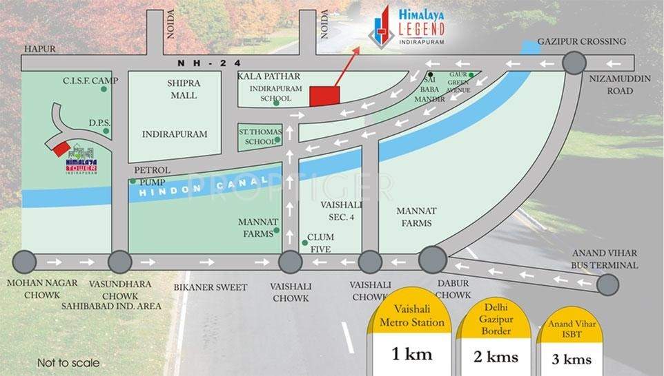 legend Images for Location Plan of Himalaya Legend