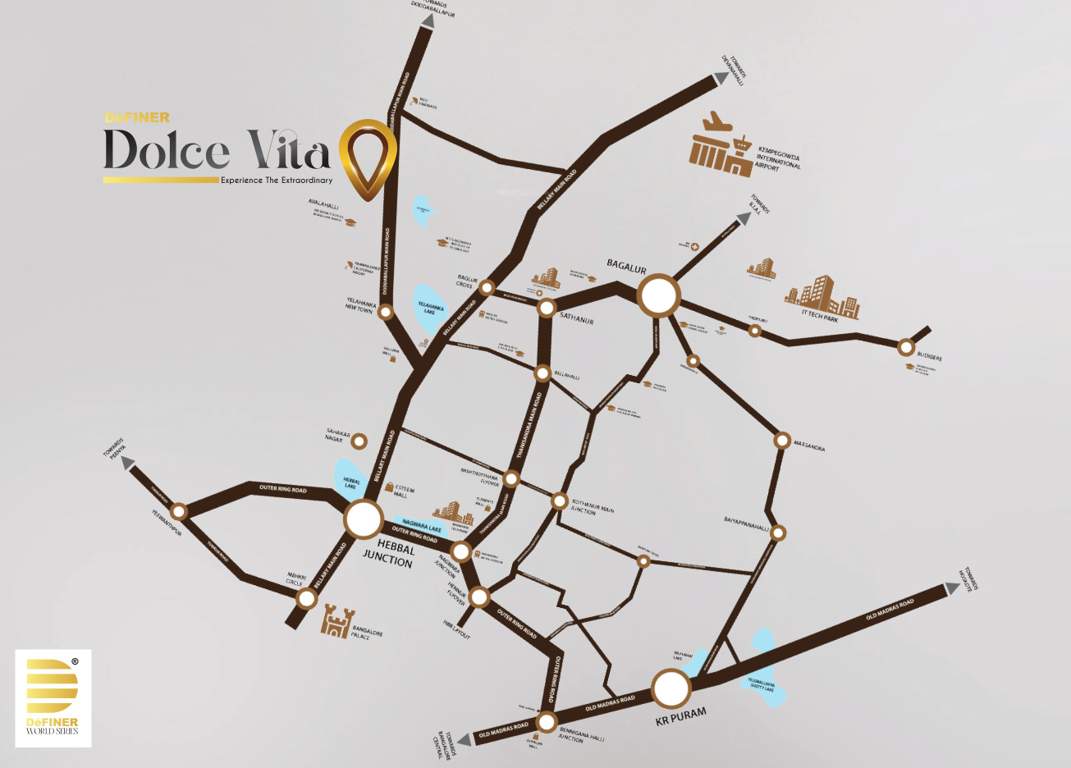  dolce vita Location Plan