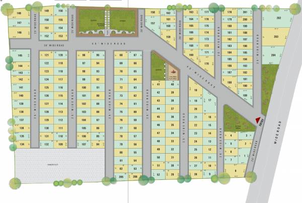 Layout Plan darshan-row-house-phase-1 Layout Plan