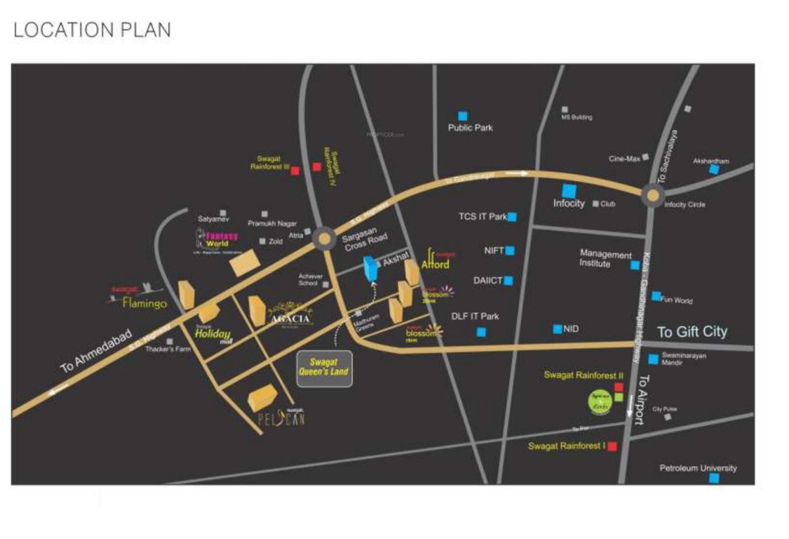  queen s land phase 1 Location Plan