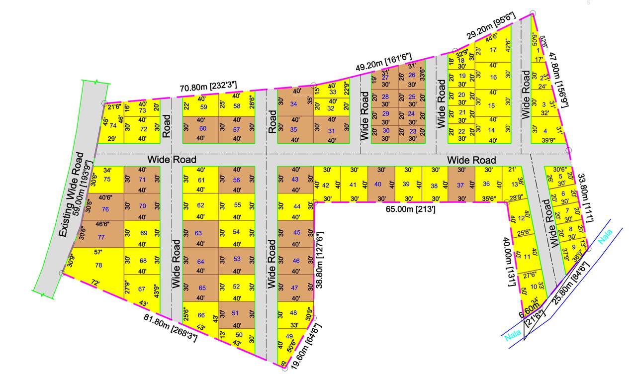  sri varahi enclave Layout Plan
