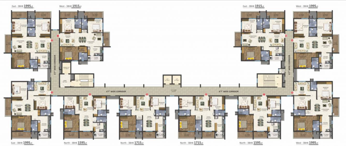  landmark phase 2 Niharika Landmark Cluster Plan