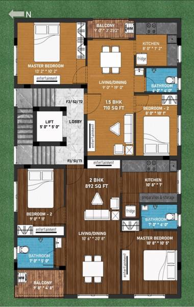  metro-manor Metro Manor Cluster Plan