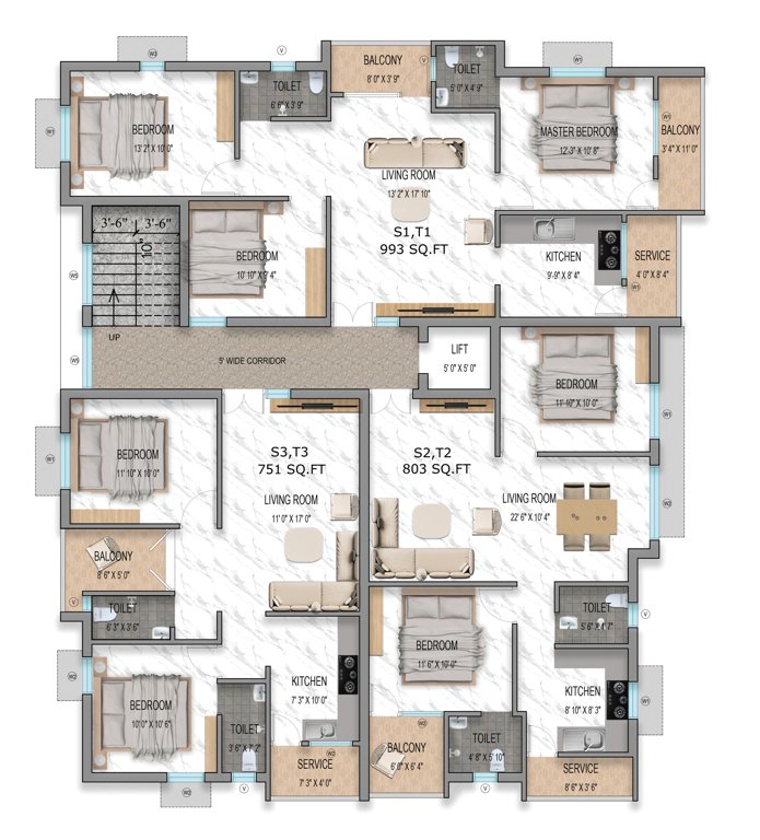 grand thiran Grand Thiran Cluster Plan